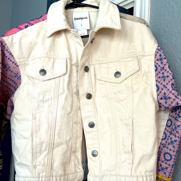 Desigual Jean designer jacket - Picture 1 of 7